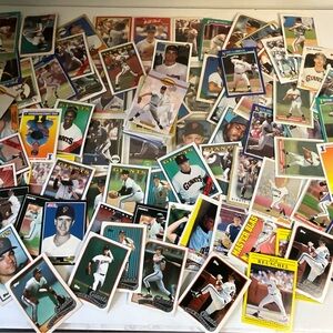 San Francisco Giants Baseball Cards 1972-1993, Topps, Score, Bowman log of `210